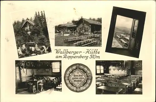Roppersberg Wallberger Huette Wappen