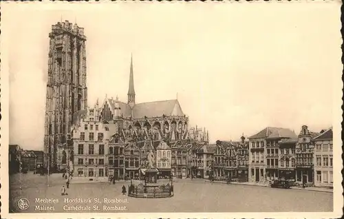 Mechelen = Malines Hoofderk St. Rombout Kat. 