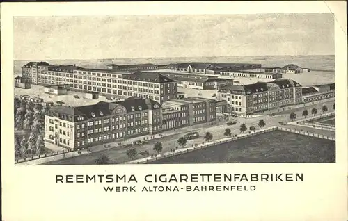 Altona Hamburg Reemtsma Cigarettenfabriken Werk Altona / Hamburg /Hamburg Stadtkreis