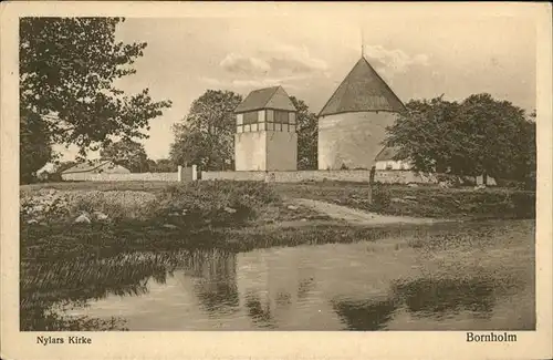 Bornholm Nylars Kirke Kat. Daenemark