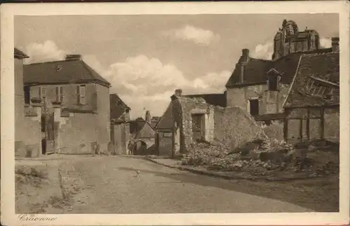 Craonne Aisne Truemmer Feldpost / Craonne /Arrond. de Laon