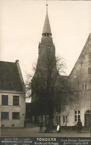 Tondern Kirche und Rathaus Kat. 