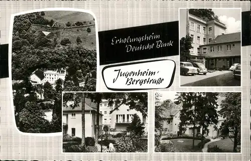 Jugenheim Seeheim-Jugenheim Erholungsheim Deutsche Bank / Seeheim-Jugenheim Bergstrasse /Darmstadt-Dieburg LKR