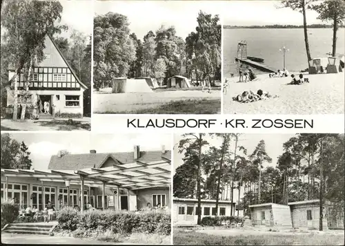 Klausdorf Mellensee Erholungsort Teilansichten / Mellensee /Teltow-Flaeming LKR