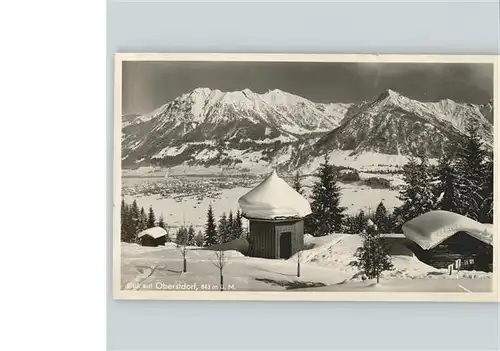 Oberstdorf Panorama Berghuette / Oberstdorf /Oberallgaeu LKR