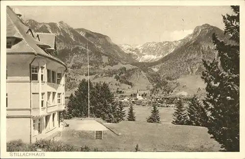 Oberstdorf Kuranstalt Stillachhaus / Oberstdorf /Oberallgaeu LKR