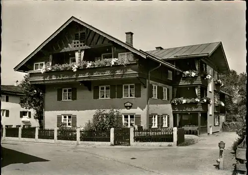Oberstdorf Fremdenheim Haus Kaufmann / Oberstdorf /Oberallgaeu LKR