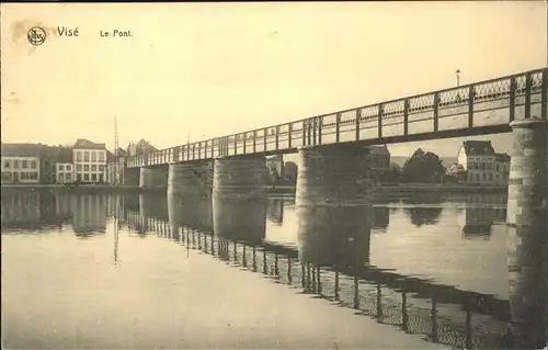 Vise Pont Bruecke Feldpost Kat. 