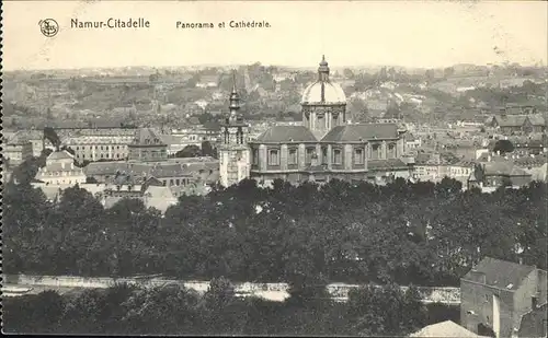 Namur Wallonie Citadelle Panorama Cathedrale Kat. 