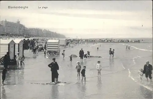 Blankenberghe Plage Strand Kat. 