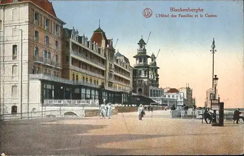 Blankenberghe Hotel de Familles Casino Kat. 