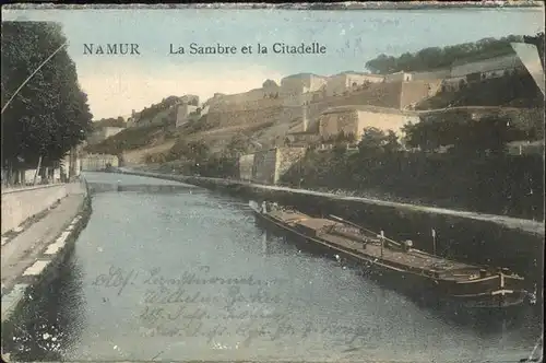 Namur Wallonie Sambre et la Citadelle Kat. 