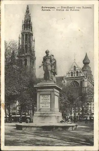 Antwerpen Anvers Standbeeld van Rubens /  /