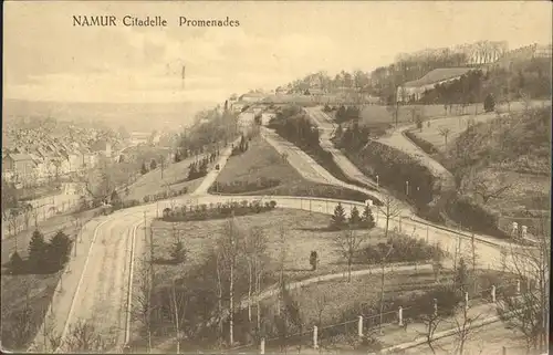 Namur Wallonie Citadelle Promenades Kat. 