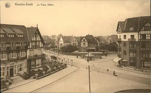 Knocke sur Mer Zoute Place Albert Kat. 