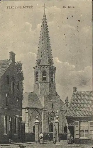 Staden West Vlaanderen De Kerk Kirche Kat. 