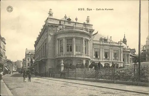 Spa Liege Cafe du Kursaal Kat. 