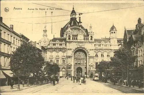 Anvers Antwerpen Avenue Keyser Gare centrale /  /