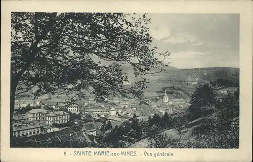Sainte-Marie-aux-Mines Haut Rhin Vue generale / Sainte-Marie-aux-Mines Alsace /Arrond. de Ribeauville