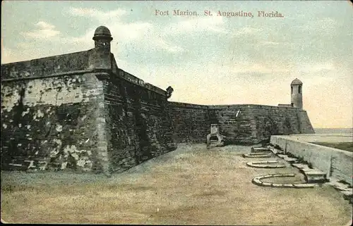 St Augustine Fort Marion Kat. 