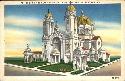 Lackawanna Shrine of our Lady of Victory Father Bakers NY