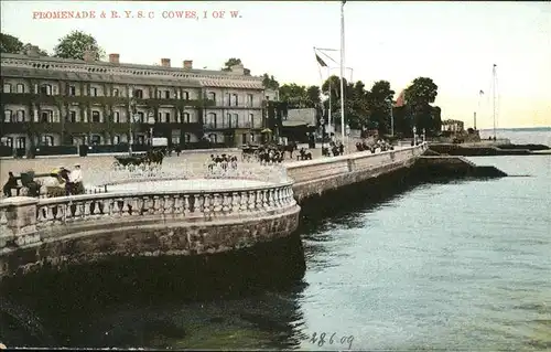 Cowes Isle of Wight Promenade and R Y S C