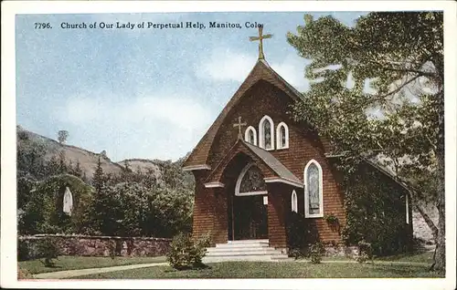 Manitou Colorado Church of Our Lady of Perpetual Help