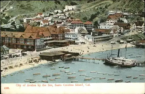 Santa Catalina Island City of Avalon by the Sea