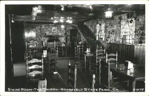 USA Dining Room Tavern Roosevelt State Park