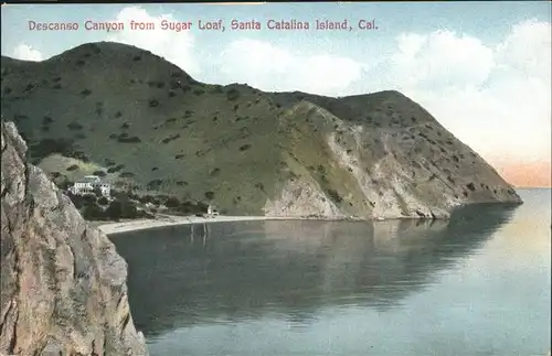 Santa Catalina Island Descanso Canyon from Sugar Loaf