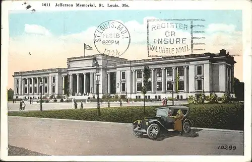 St Louis Missouri Jefferson Memorial Autos /  /