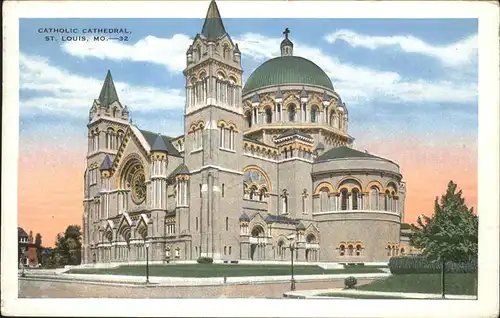 Saint Louis Missouri Catholic Cathedral Kat. United States