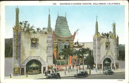 Hollywood California Grauman s Chinese Theatre Kat. United States