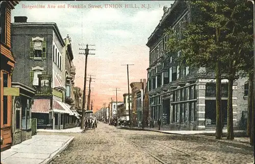 Union Hill New Jersey Bergenline Ave. Franklin Street Kat. Union Hill