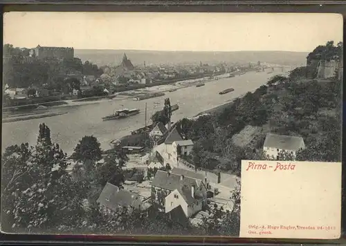 Posta Pirna Elbe / Pirna /Saechsische Schweiz-Osterzgebirge LKR