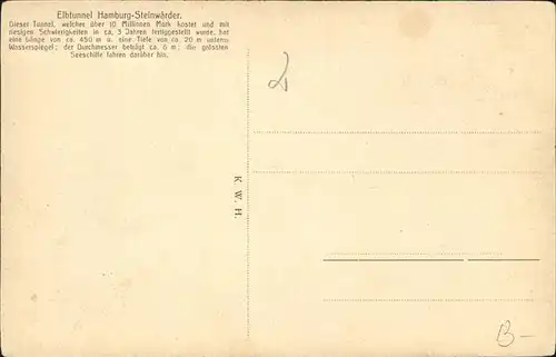 Steinwerder Hamburg Elbtunnel / Hamburg /Hamburg Stadtkreis