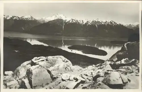 Nahuel Huapi Desde el Belvedere Lago Kat. Argentinien