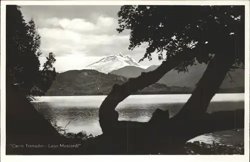 Lago Mascardi Orilla del lago Cerro Tronador