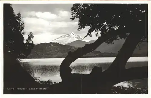 Lago Mascardi Orilla del lago Cerro Tronador