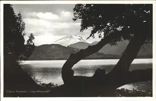 Lago Mascardi Orilla del lago Cerro Tronador