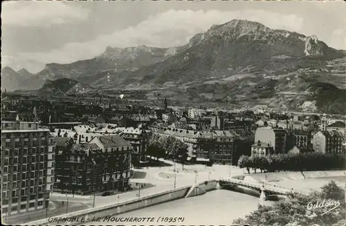 Grenoble Panorama et Le Moucherotte / Grenoble /Arrond. de Grenoble