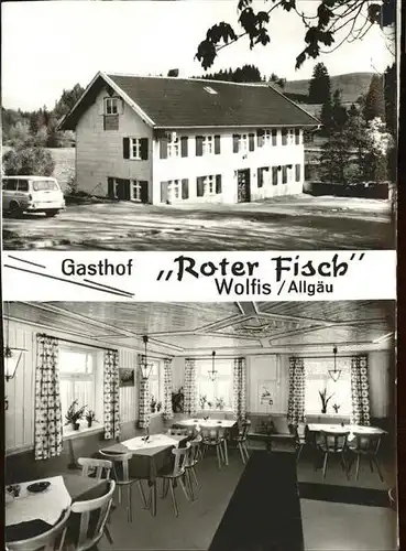 Wolfis Gasthof Roter Fisch Gastraum