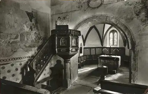 Buchenberg Koenigsfeld Schwarzwald Kirchlein Altar / Koenigsfeld im Schwarzwald /Schwarzwald-Baar-Kreis LKR