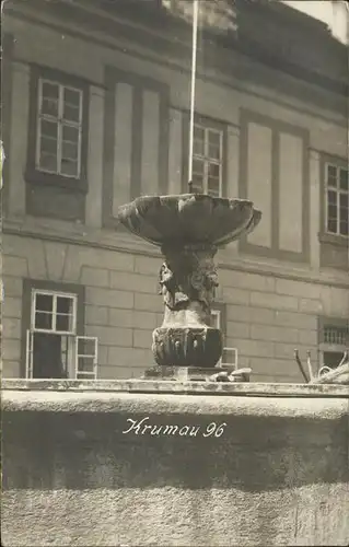 wz91960 Krummau Suedboehmen Brunnen Fontaene Kategorie. Cesky Krumlov Alte Ansichtskarten