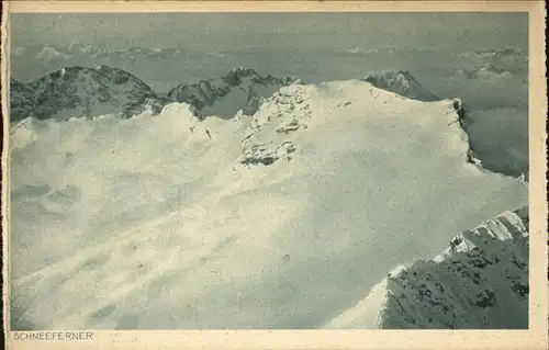 Zugspitze Blick gegen Wetterwand Schneefernerkopf Zugspitzgrat / Garmisch-Partenkirchen /Garmisch-Partenkirchen LKR