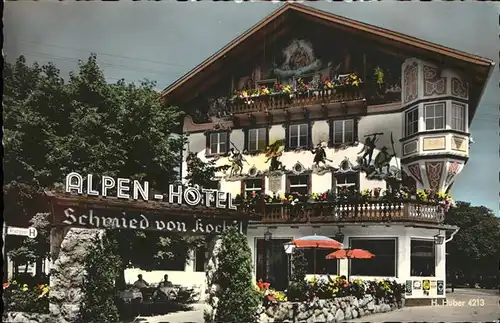 Kochel See Alpengasthof und Hotel Schmied / Kochel a.See /Bad Toelz-Wolfratshausen LKR