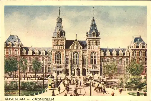 Amsterdam Niederlande Rijksmuseum Kat. Amsterdam