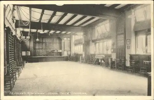 St Helens Merseyside School Hall and Gymnasium
