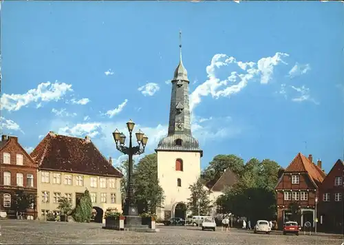 Glueckstadt Markt mit Kirche / Glueckstadt /Steinburg LKR
