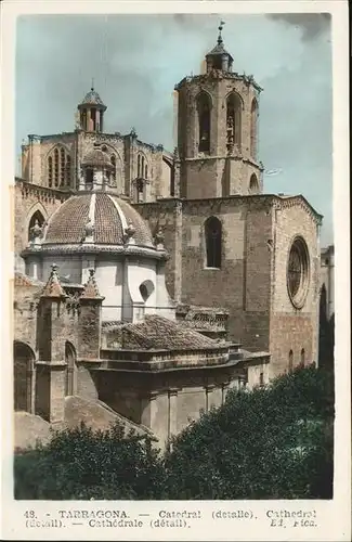 Tarragona Cathedral detalle Kat. Spanien